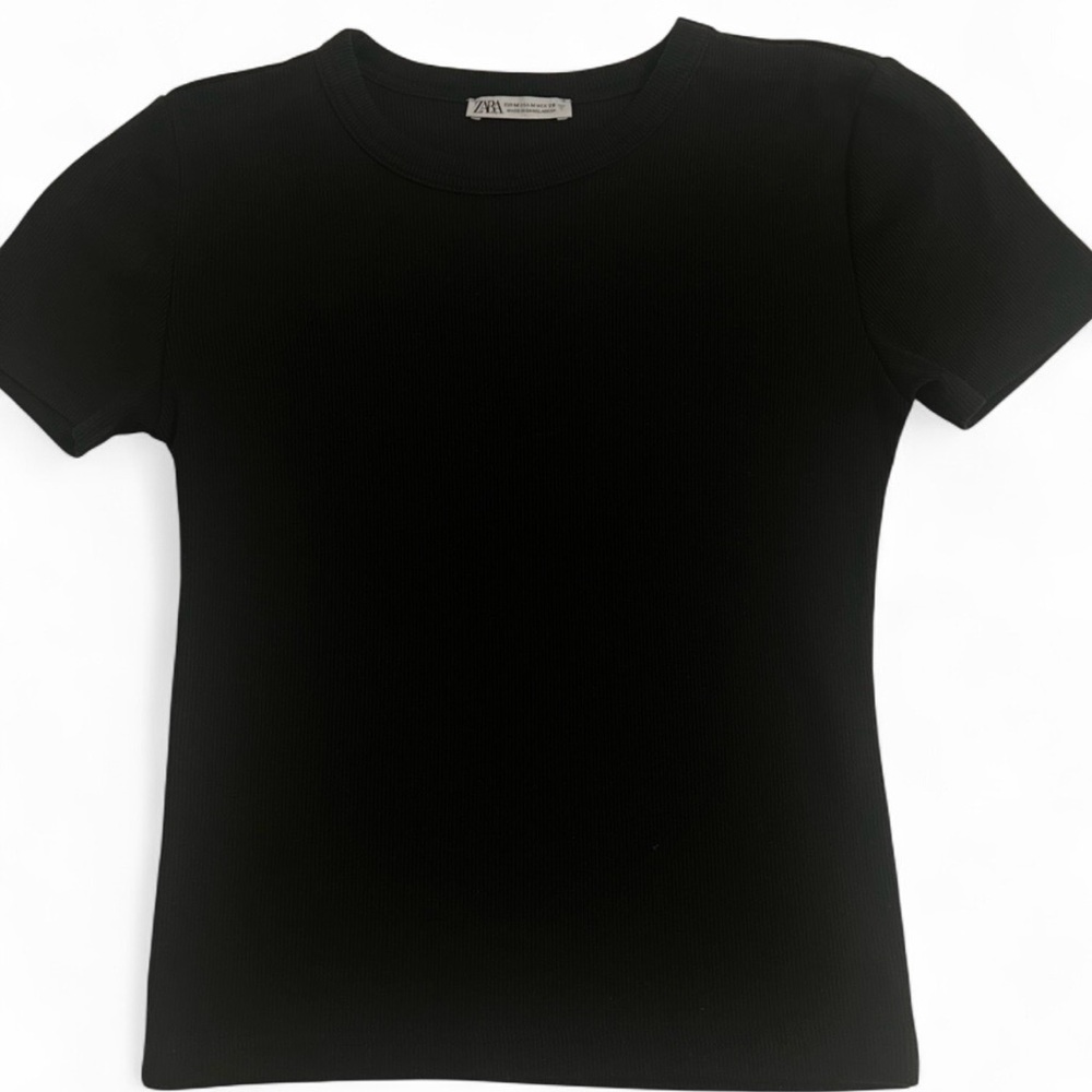 Zara Black Short Sleeve